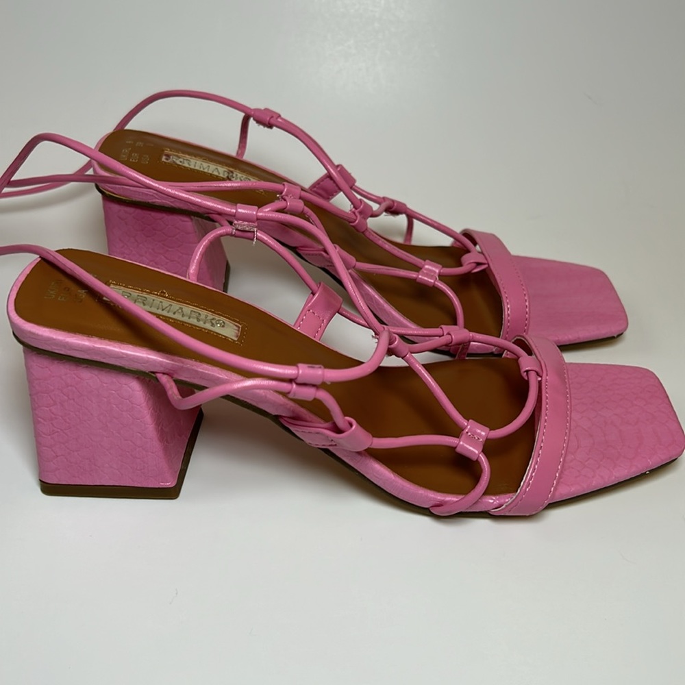 Pink Straps Heels - Picture 6 of 10